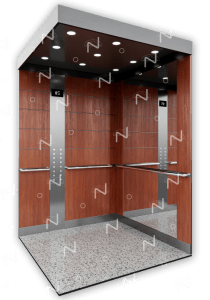 Cabina Folheado Madeira (A)