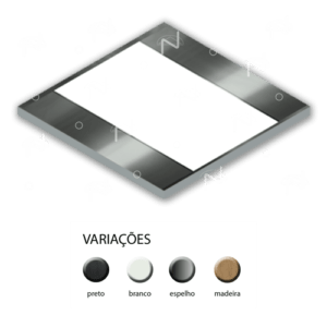 Teto de elevador: modelo Central