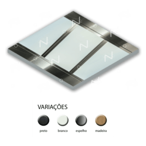 Teto de elevador: modelo Difusa