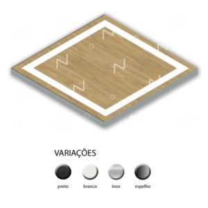 Teto de elevador: modelo Sensoriale