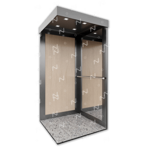 Modelo de cabina para elevador: Cabina Citta 1 -Clássica - C072023