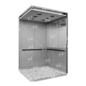 Modelo de cabina para elevador: Cabina Confort - Clássica - C022023