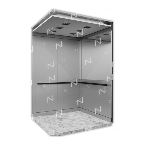 Modelo de cabina para elevador: Cabina Confort - Clássica - C022023