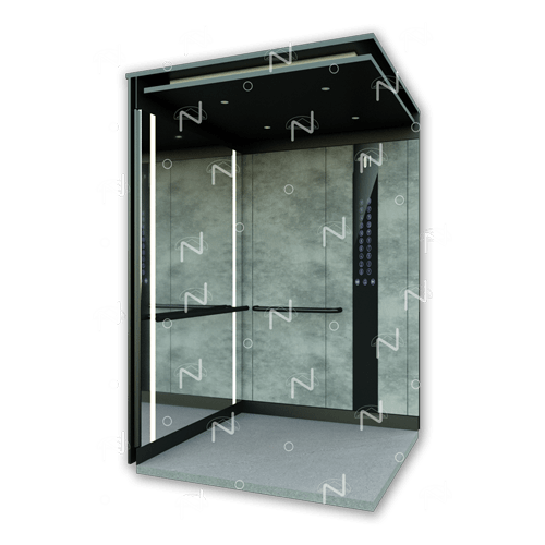 Modelo de cabina para elevador: Cabina Grigio - Paulista - P012023