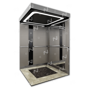 Modelo de cabina para elevador: Cabina MetalMesh - Paulista - P032023