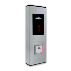 Botoeira de Pavimento para elevador: modelo Confy Black