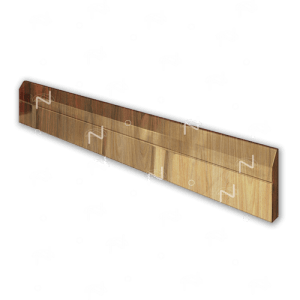 Corrimão para elevador: Corrimão Retangular Especial Madeira