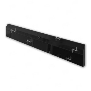 Corrimão para elevador: Corrimão Retangular Especial Preto