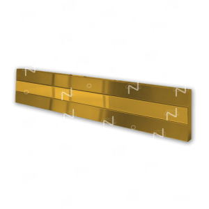 Corrimão para elevador: Retangular Gold