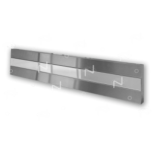 Corrimão para elevador: Retangular Inox