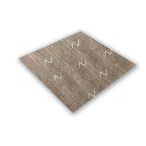 Piso para elevador: Porcelanato HD Rústico Arbo Peroba