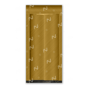 Porta de fechamento automático para elevador - Modelo Gold